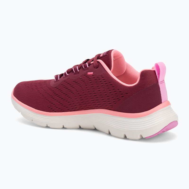 Scarpe da donna SKECHERS Flex Appeal 5.0 Nuovo sentiero bordeaux 3