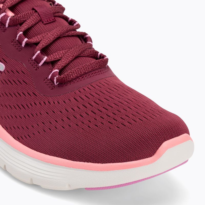 Scarpe da donna SKECHERS Flex Appeal 5.0 Nuovo sentiero bordeaux 7