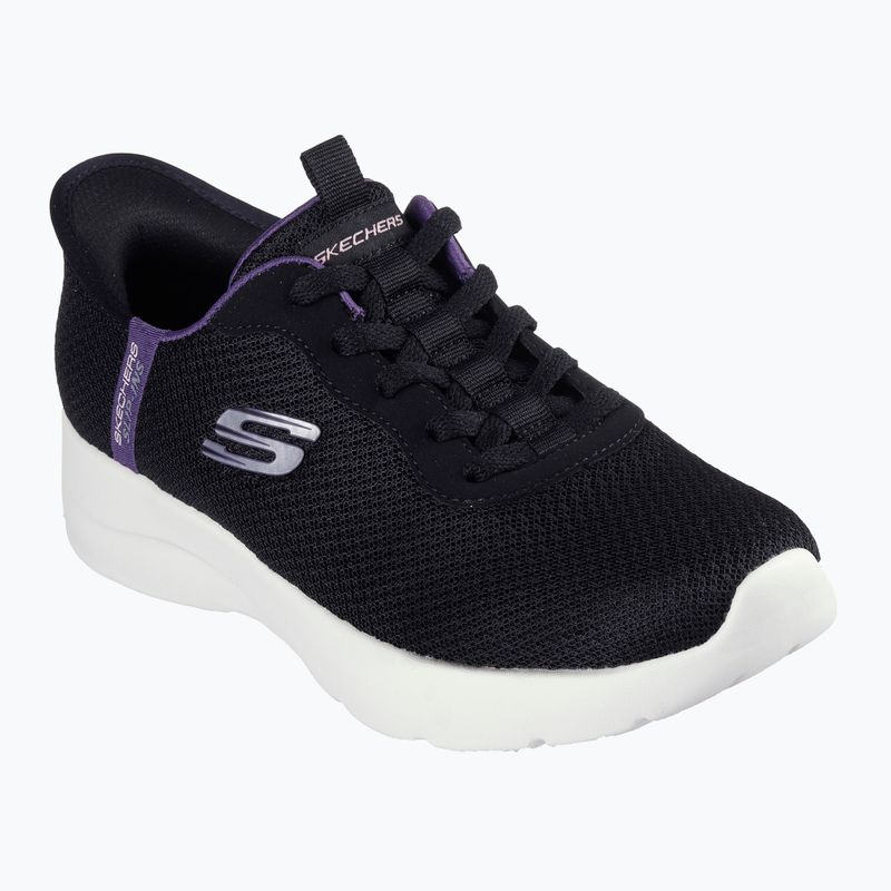 SKECHERS Dynamight 2.0 Daily nero/viola scarpe da donna 8