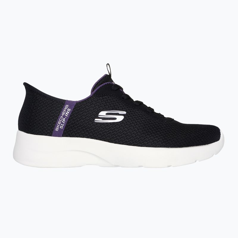 SKECHERS Dynamight 2.0 Daily nero/viola scarpe da donna 9