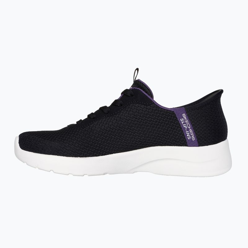 SKECHERS Dynamight 2.0 Daily nero/viola scarpe da donna 10