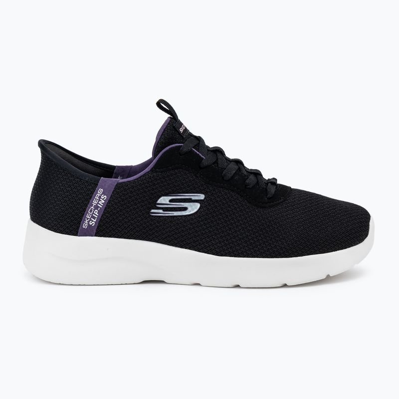 SKECHERS Dynamight 2.0 Daily nero/viola scarpe da donna 2