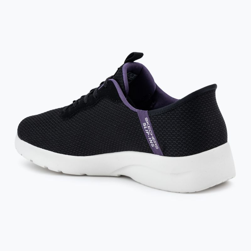 SKECHERS Dynamight 2.0 Daily nero/viola scarpe da donna 3