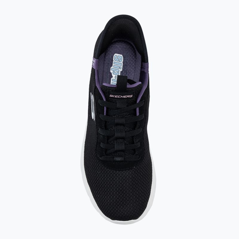 SKECHERS Dynamight 2.0 Daily nero/viola scarpe da donna 5