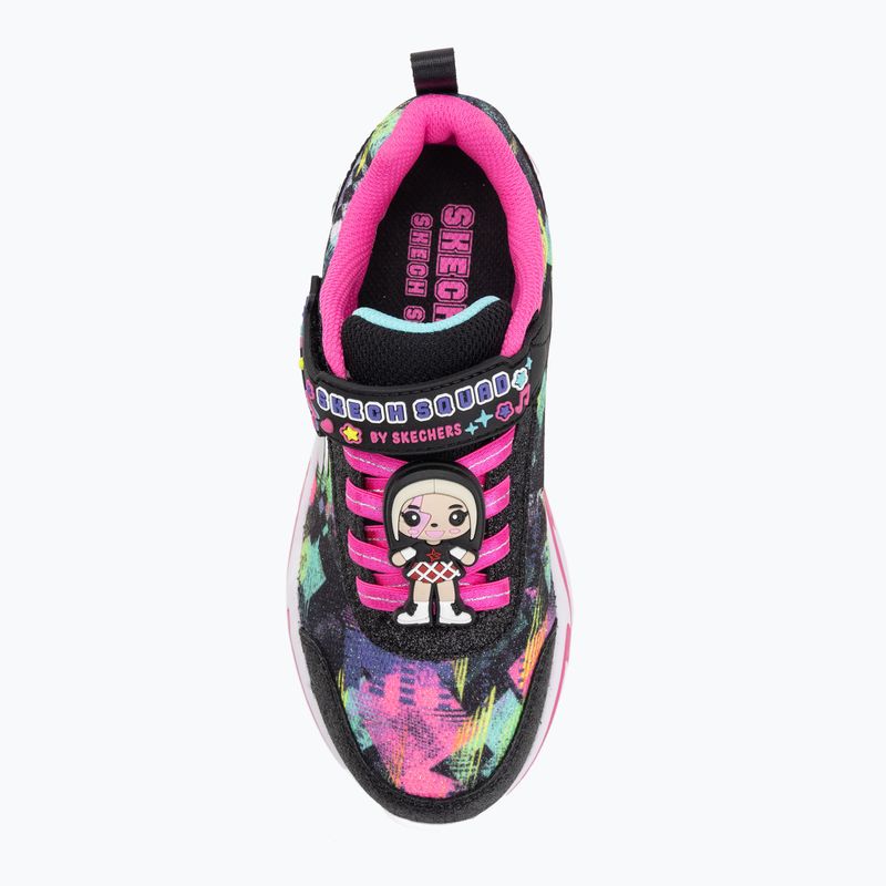 Scarpe da bambino Skechers Snuggle Skech Squad nero/multi 5