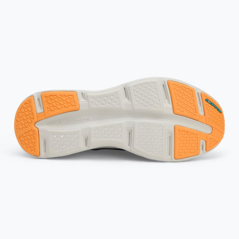 SKECHERS Glide Step Altus scarpe da uomo grigio/arancio 4