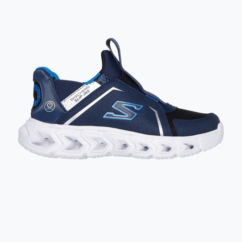 SKECHERS Slip-Ins Hypno-Flash 2.0, scarpe da bambino, blu/nero 9