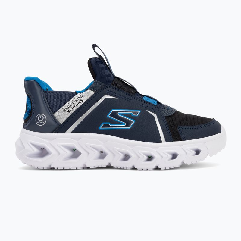 SKECHERS Slip-Ins Hypno-Flash 2.0, scarpe da bambino, blu/nero 2