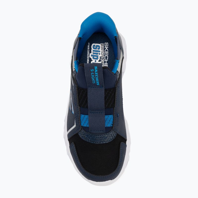 SKECHERS Slip-Ins Hypno-Flash 2.0, scarpe da bambino, blu/nero 5