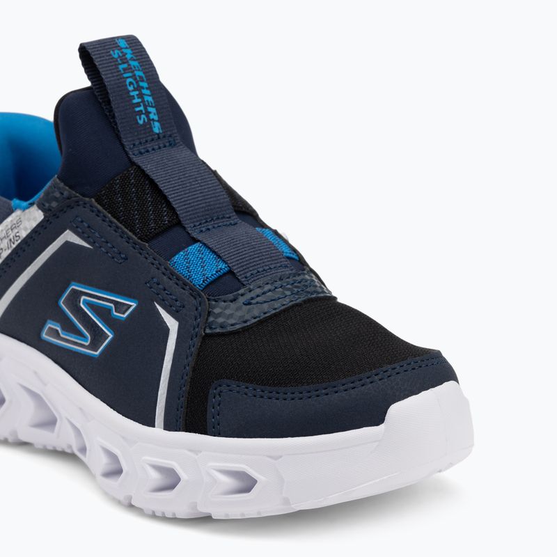 SKECHERS Slip-Ins Hypno-Flash 2.0, scarpe da bambino, blu/nero 7