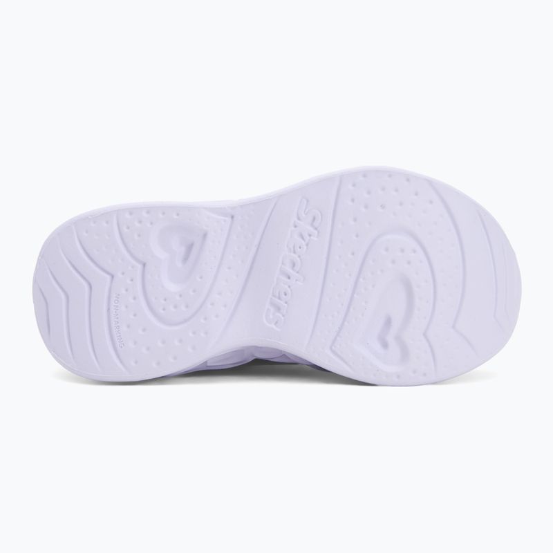 SKECHERS Heart Lights Retro Hearts scarpe per bambini in pelle navy/multi 4