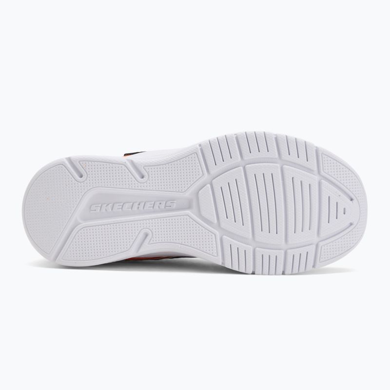 Scarpe da bambino Skechers Microspec Advance navy/arancione 4