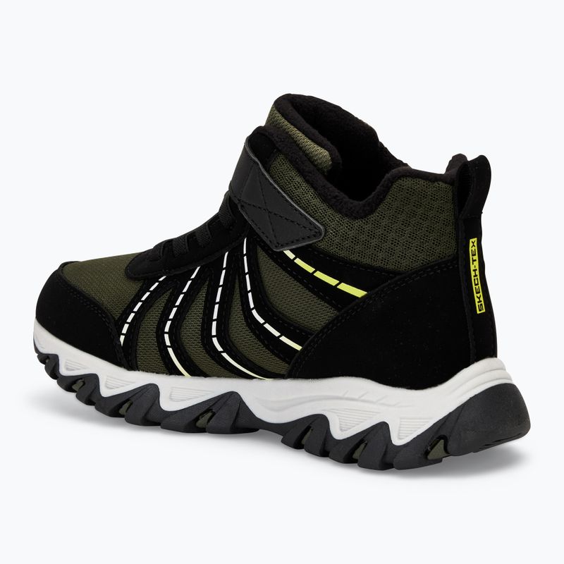 SKECHERS Rugged Ranger Storm Trail nero/verde scarpe da bambino 3