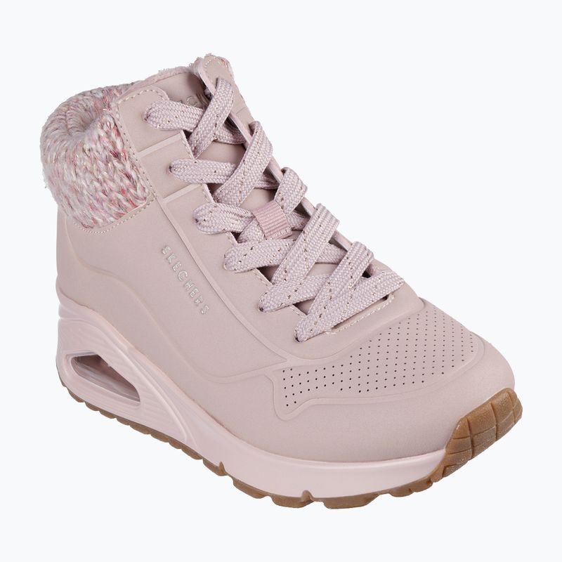 Scarpe bambini SKECHERS Uno Gen1 Darling Daze rosa cipria 8
