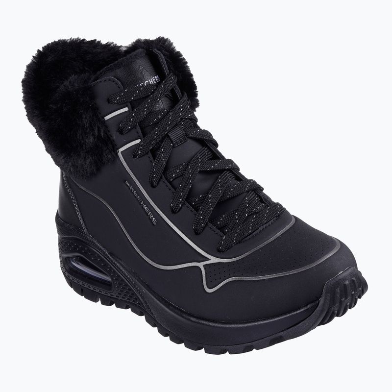 Scarpe SKECHERS Uno Rugged Fall Shimmer nero/metallizzato da donna 8