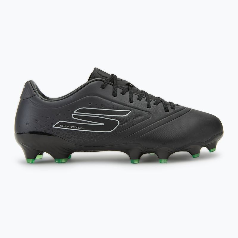 Skechers Razor Academy Gold 1.5 FG nero/argento scarpe da calcio da uomo 2