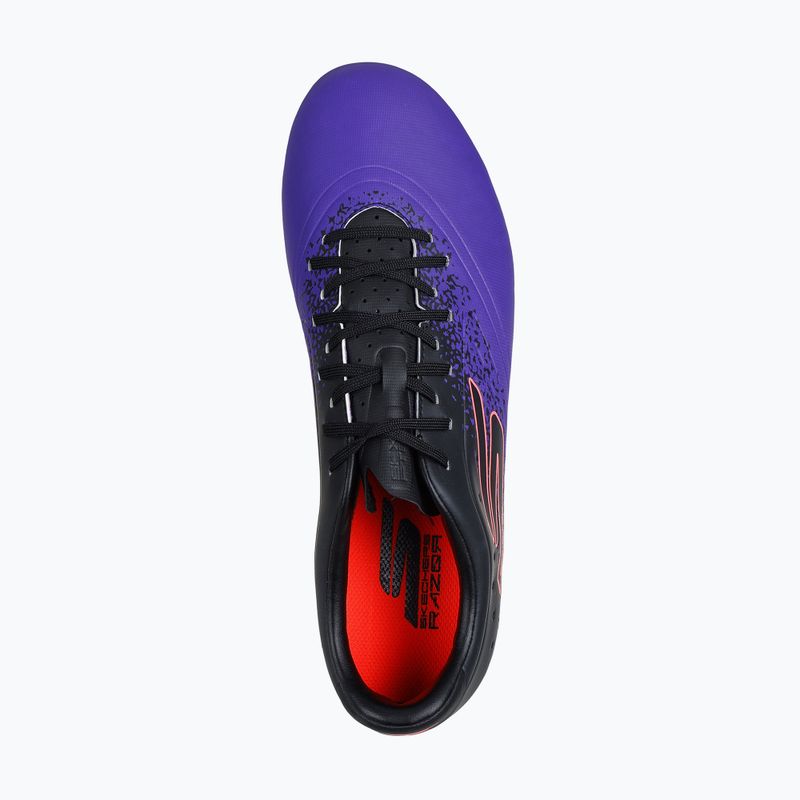 Scarpe da calcio da uomo Skechers Razor Academy Gold 1.5 FG viola 10