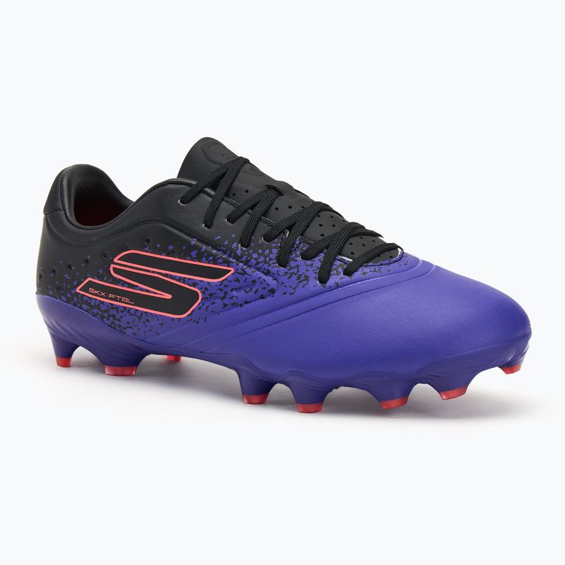 Scarpe da calcio da uomo Skechers Razor Academy Gold 1.5 FG viola