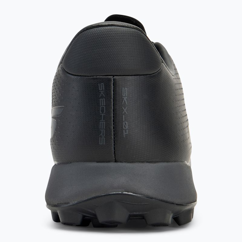 Scarpe da calcio da uomo Skechers SKX Academy Gold 1.5 TF nero/argento 6