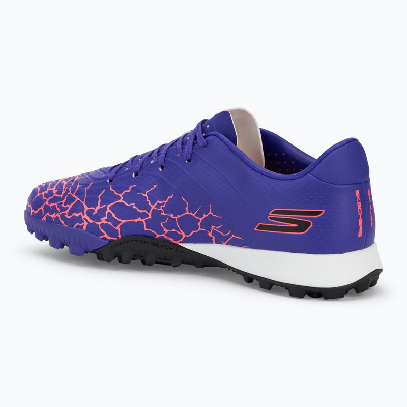Scarpe da calcio uomo Skechers SKX Academy Gold 1.5 TF viola 3