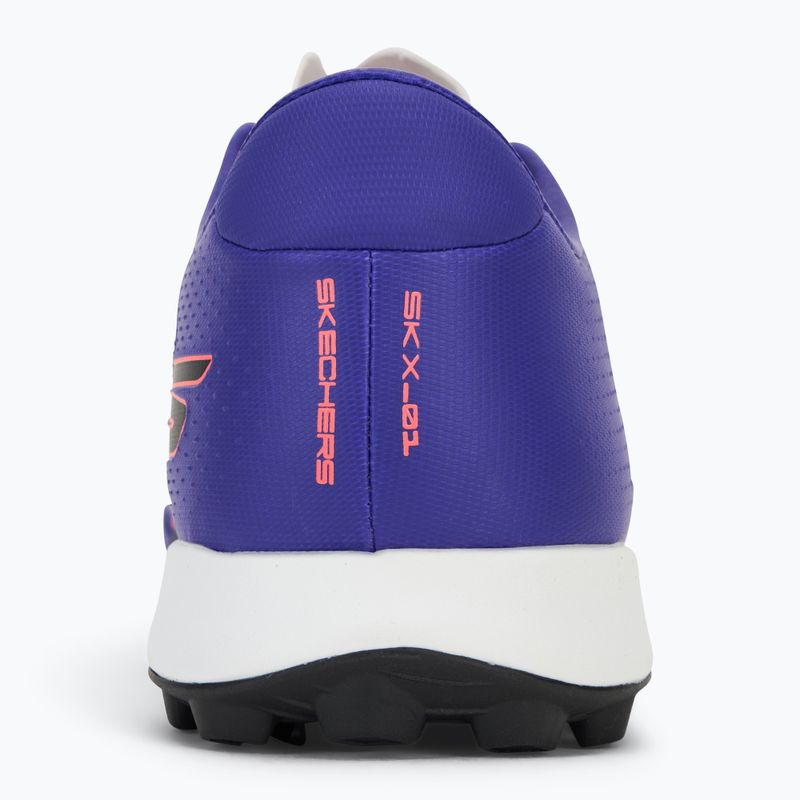 Scarpe da calcio uomo Skechers SKX Academy Gold 1.5 TF viola 6