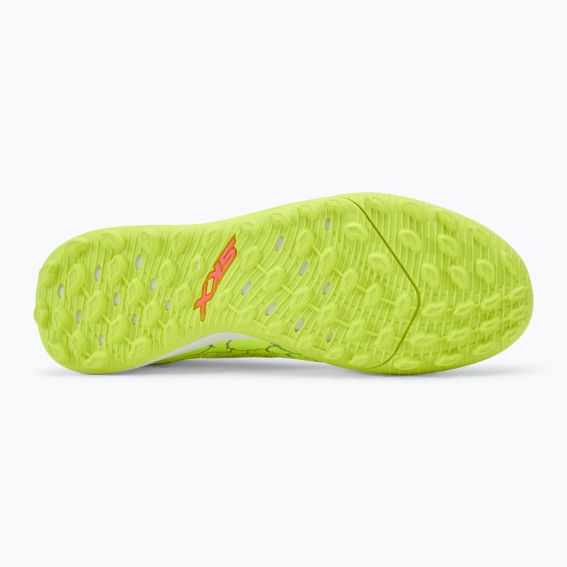Uomo Skechers SKX Academy Gold 1.5 TF scarpe da calcio giallo/nero 4