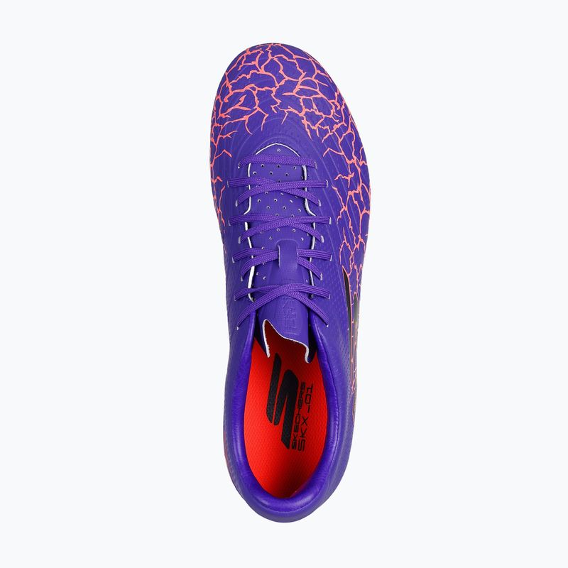 Scarpe da calcio da uomo Skechers SKX Academy Gold 1.5 FG viola 10
