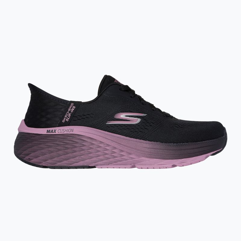 Scarpe da corsa SKECHERS Max Cushioning Elite 2.0 donna nero/malva 9