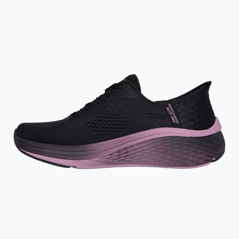 Scarpe da corsa SKECHERS Max Cushioning Elite 2.0 donna nero/malva 10