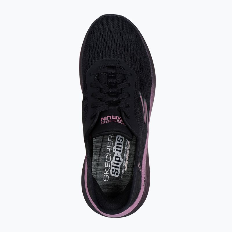 Scarpe da corsa SKECHERS Max Cushioning Elite 2.0 donna nero/malva 11