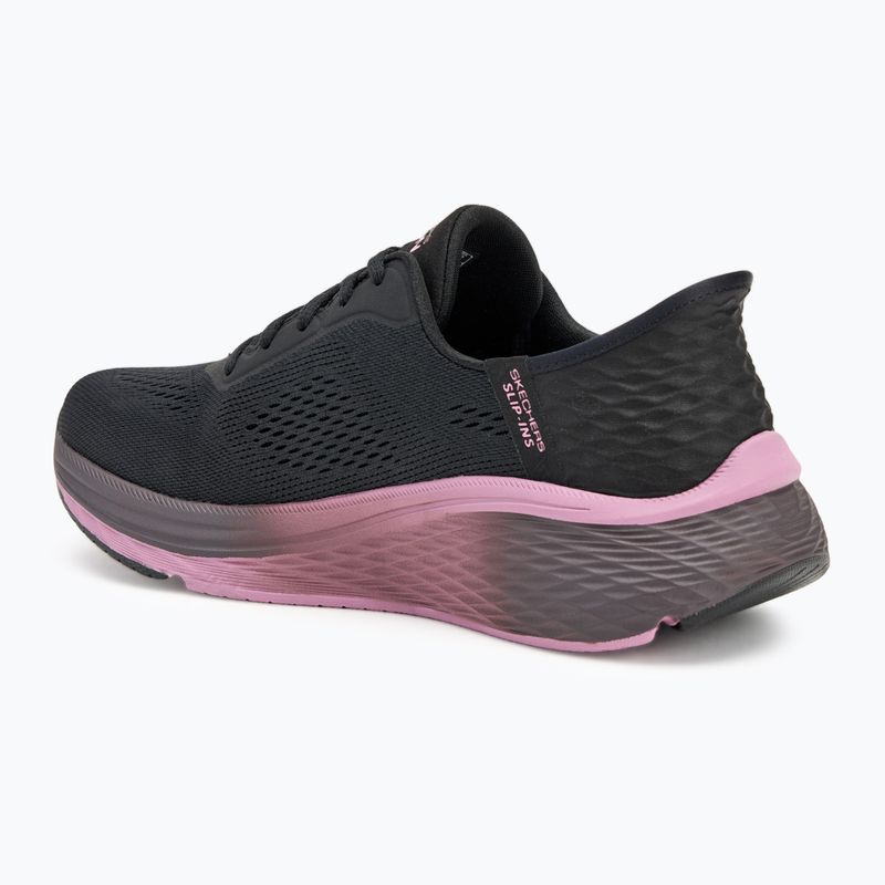 Scarpe da corsa SKECHERS Max Cushioning Elite 2.0 donna nero/malva 3