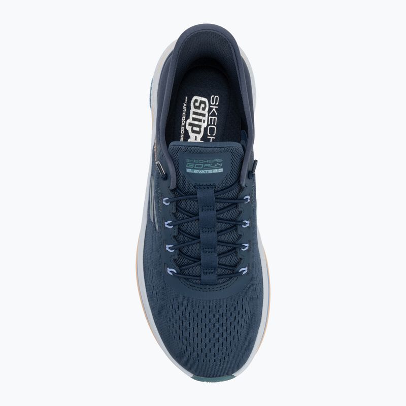 Scarpe da corsa da donna SKECHERS Go Run Elevate 2.0 Banyan navy 5