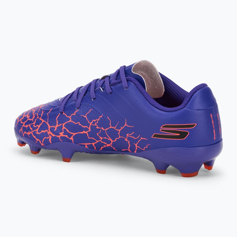 Skechers SKX Gold 1.5 FG viola scarpe da calcio per bambini 3