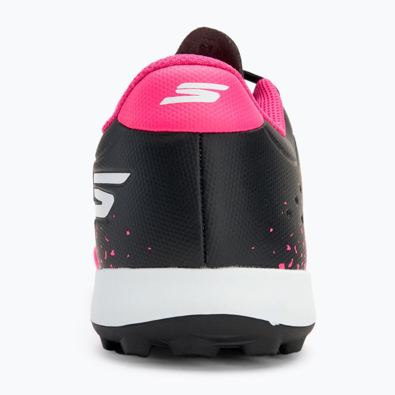 Skechers Razor Gold 1.5 TF scarpe da calcio per bambini nero/rosa 6