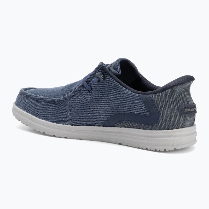 SKECHERS scarpe da uomo Melson Coronado blu 3