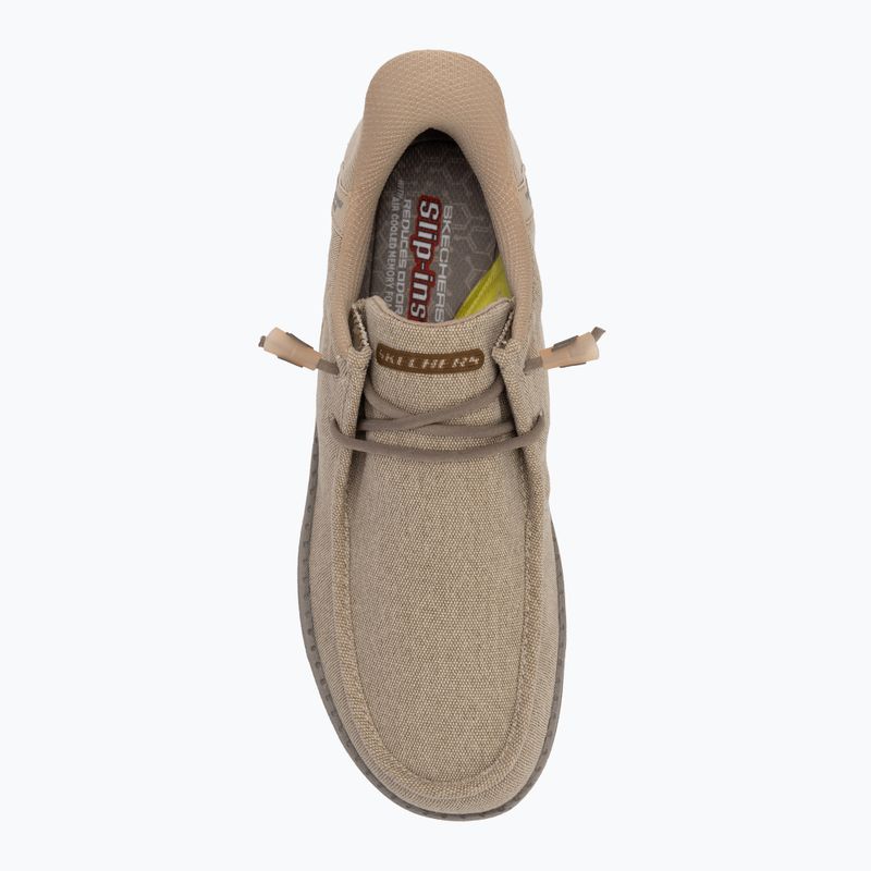 Buty męskie SKECHERS Melson Coronado taupe 5