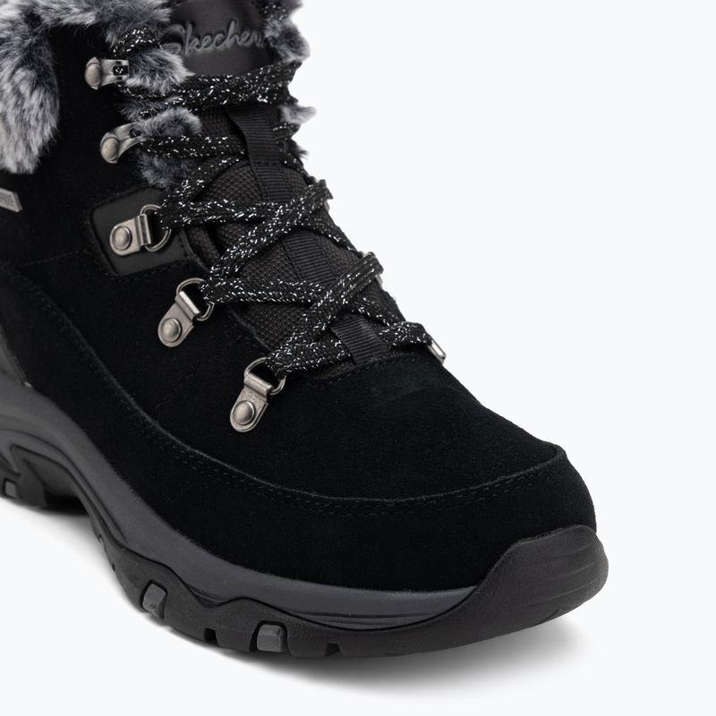 Scarpe da donna Skechers Trego Snow Worries nere 7