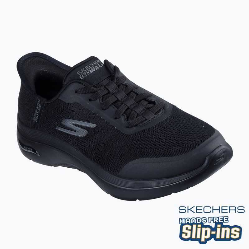 SKECHERS scarpe da donna Go Walk Arch Fit 2.0 Valencia nero 14