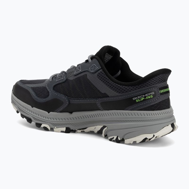 Uomo SKECHERS Go Run Trail Altitude 2.0 Rocky Hill scarpe da corsa nere 3