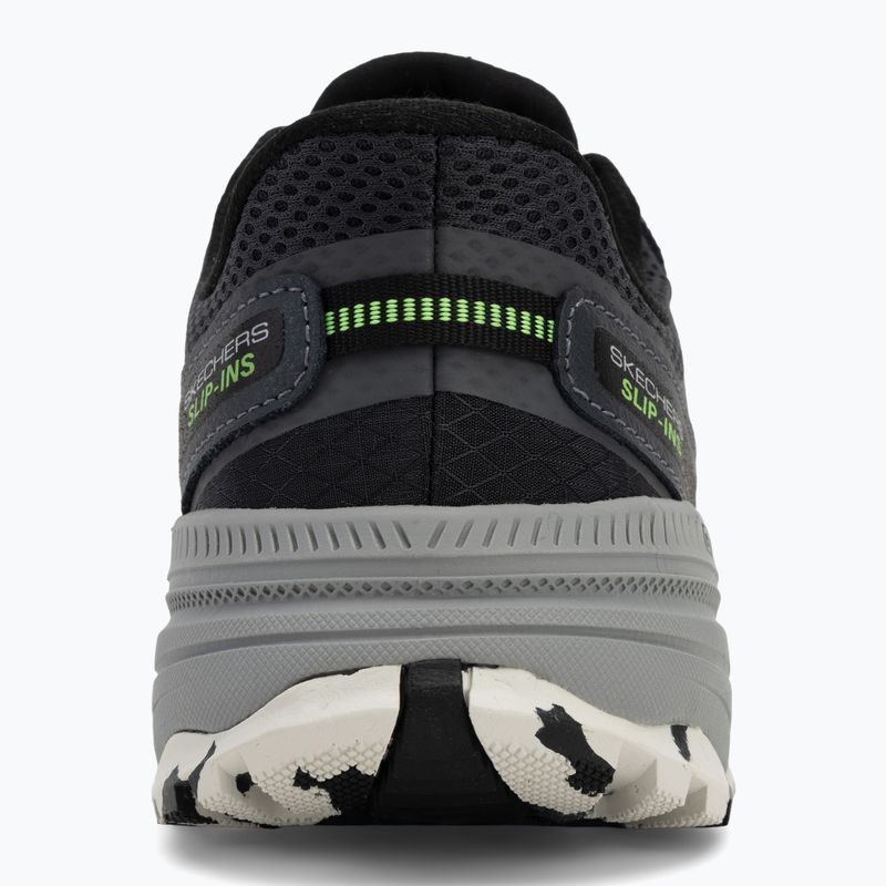 Uomo SKECHERS Go Run Trail Altitude 2.0 Rocky Hill scarpe da corsa nere 6