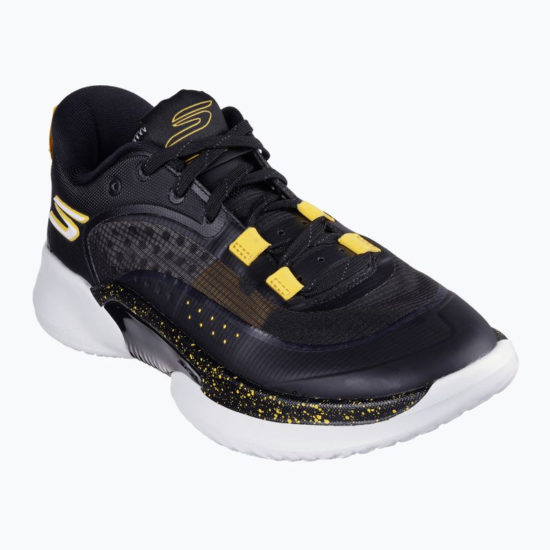 SKECHERS SKX Resagrip scarpe da basket uomo nero/oro 8