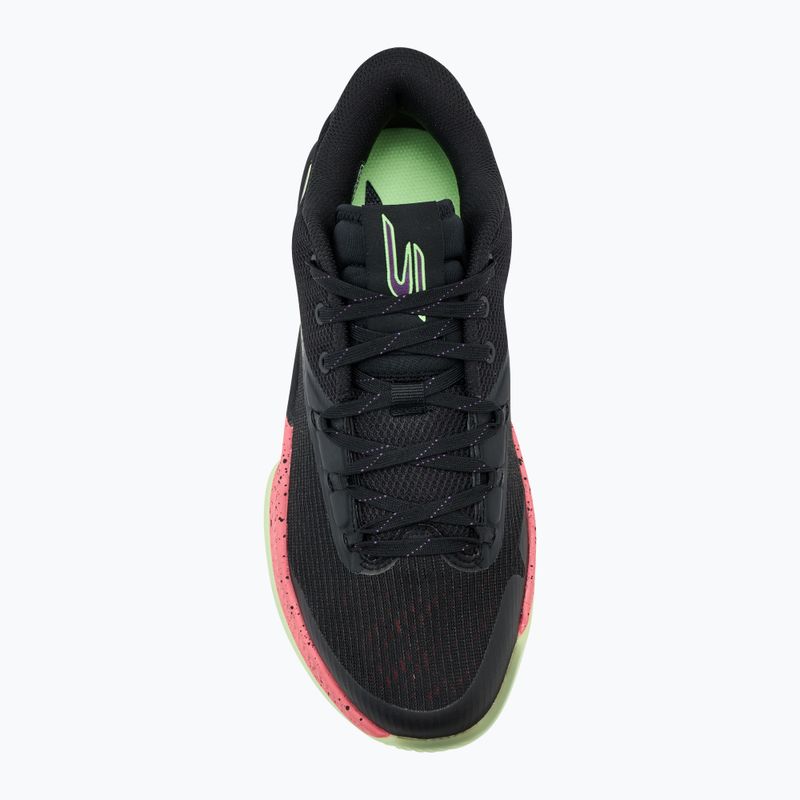 SKECHERS SKX Nexus scarpe da basket da uomo nero/viola/rosa 5