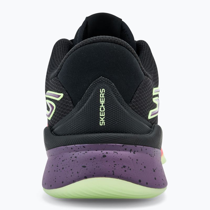 SKECHERS SKX Nexus scarpe da basket da uomo nero/viola/rosa 6