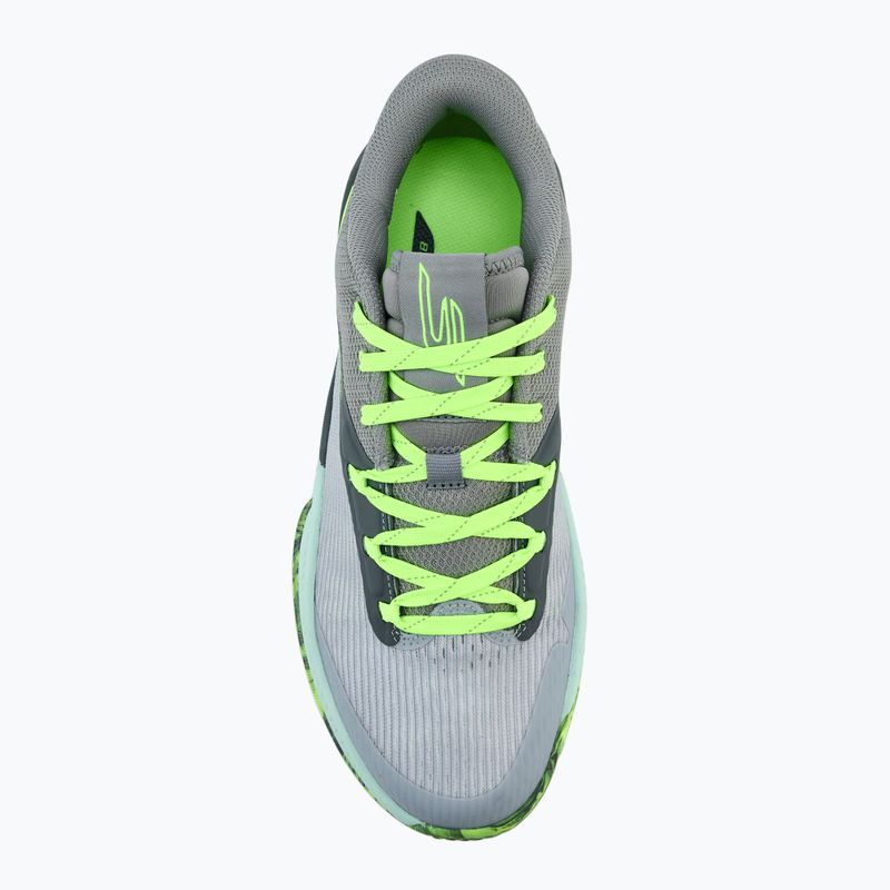 SKECHERS SKX Nexus scarpe da basket da uomo, carbone/verde 5