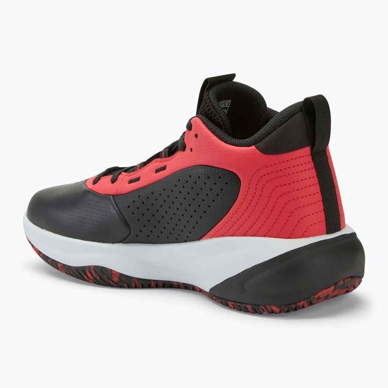 SKECHERS SKX League scarpe da basket da uomo nero/rosso 3