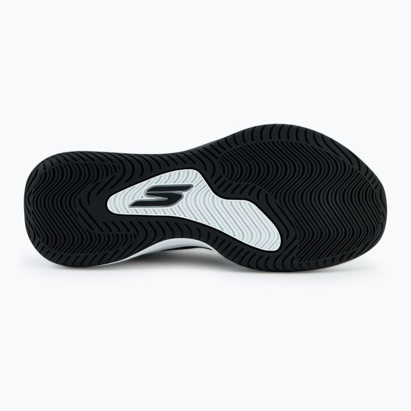 SKECHERS SKX League scarpe da basket da uomo bianco/nero 4