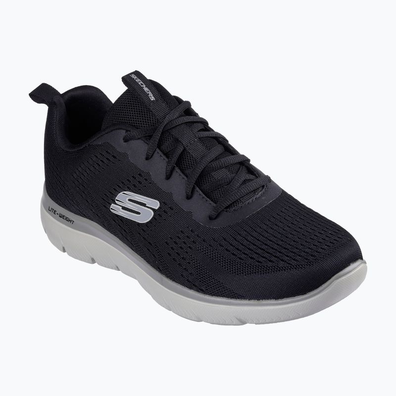 SKECHERS Summits Torre scarpe da uomo nero 8