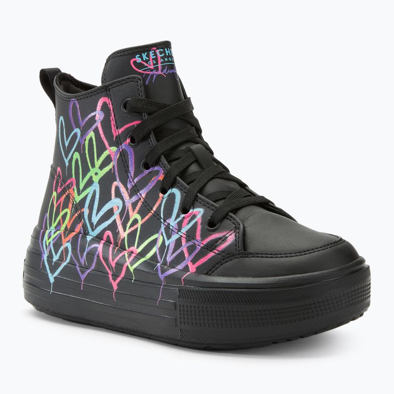 SKECHERS Hyperlift Love Daze scarpe da bambino nero/multicolore