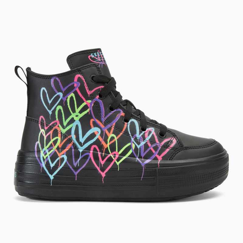 SKECHERS Hyperlift Love Daze scarpe da bambino nero/multicolore 2