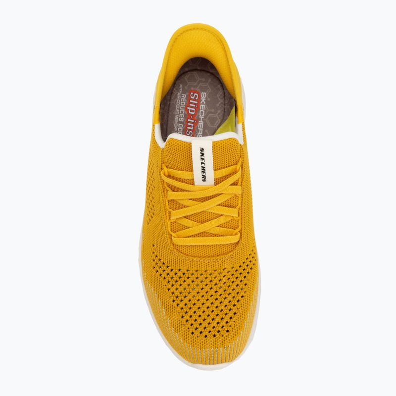 SKECHERS Slade Quinto scarpe da uomo giallo 5